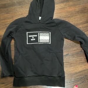 Super dry black sweatshirt